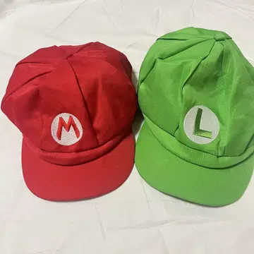 마리오&루이지 캡 세트