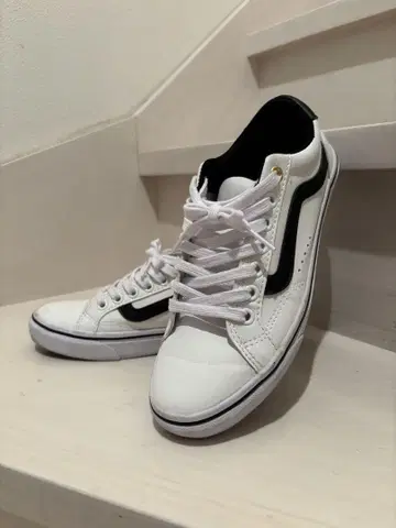 Vans 화이트 스니커즈 새상품급 23.5cm