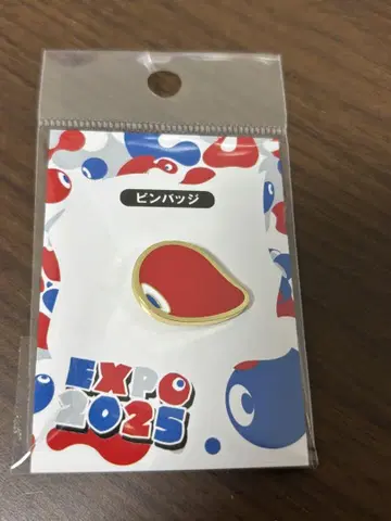 오사카 간사이 만박 코먀쿠 핀 배지 미개봉 새상품