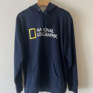 NATIONAL GEOGRAPHIC 네이비 후드티