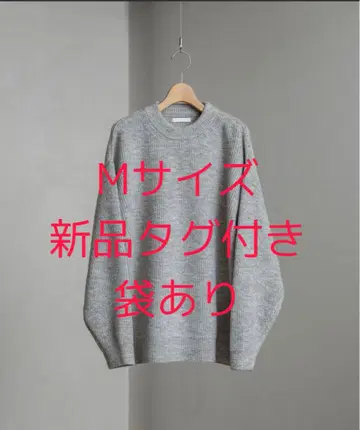 [ 완판템 ] WYM MELANGE AZE LOOSE KNIT