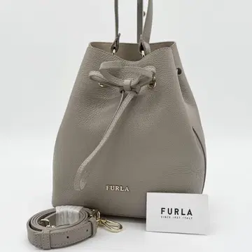 [ 새상품급 ] FURLA costanza 핸드백 2way 복조리형 가죽