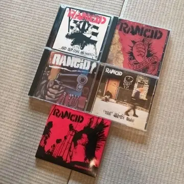 Rancid CD 5장 세트 묶음 판매