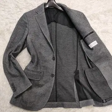 L 상당 매킨토시 철학 트로터 자켓 플란넬 그레이