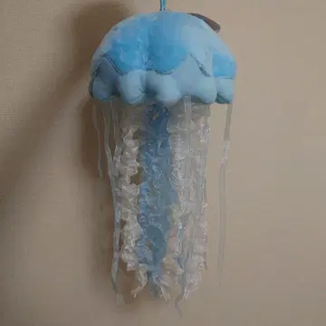 Jelly Fish 스카이블루 봉제 인형 [배송비 포함]