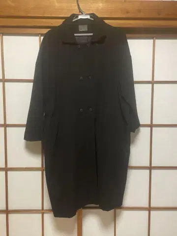 오로네 6개 버튼 벌룬 코트