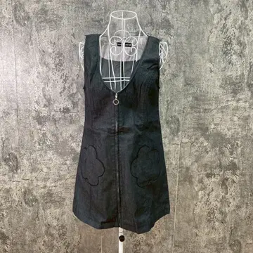 마리콴트/MARY QUANT [ M ] 데님 원피스/튜닉 코튼