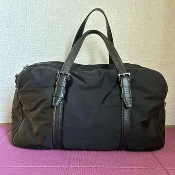 agnis b. VOYAGE 나일론 보스턴 백