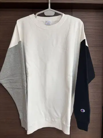 Champion 트레이닝복 맨투맨 L 화이트/그레이/블랙orNV