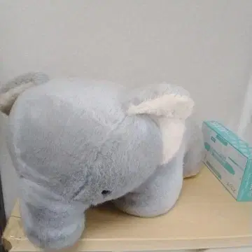 파인 성공 요시토쿠 특대형 코끼리 봉제 인형 쇼와 헤이세이 레트로