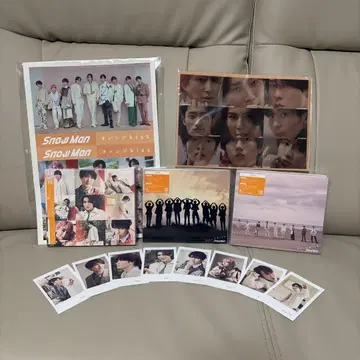 Snow Man KISS 앨범 포토 카드 포함