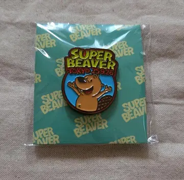 SUPER BEAVER 2025. 도쿄 타치카와 공연 한정판 핀 배지