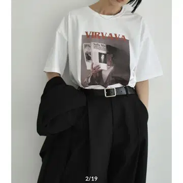 [ LavishGate ] 사진 그래픽 티셔츠