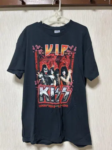 KISS VIP JAPAN TOUR 2015 40주년 티셔츠 L