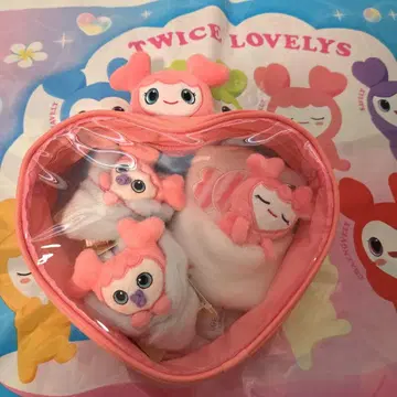 TWICE LOVELYS 삐걱삐걱 바디백 GiGO 한정판 모모 세트