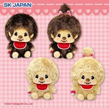 몬치치 통통 오테다마 봉제 인형 세트