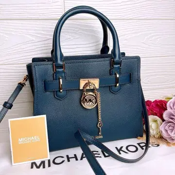 미사용 MICHAEL KORS 마이클코어스 2way 숄더백 네이비 컬러