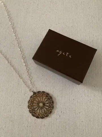 agate K10 목걸이 & 참