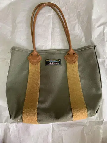 L.L.Bean 올리브 그린 토트백