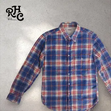 RHC Ron Herman 론 헤르만 긴팔 체크 셔츠 플란넬 셔츠 S