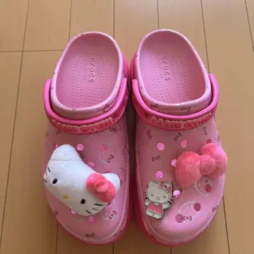헬로키티 클로그 샌들 핑크