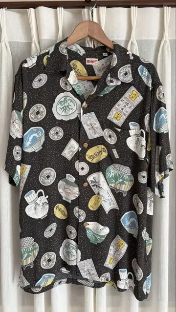 선서프 'ORIENTAL TREASURES' 아로하 셔츠 SS32716