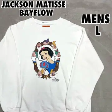 새상품급 JACKSON MATISSE 백설공주 맨투맨 남성용 L사이즈