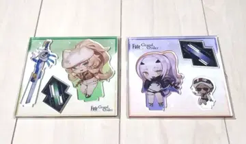 FGO 캐릭터리아 아크릴 스탠드 2개 세트