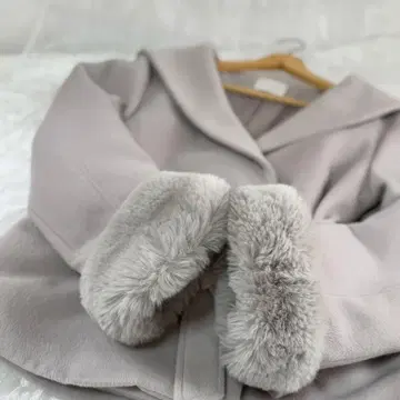 AnMILLE 허리 리본 숏코트