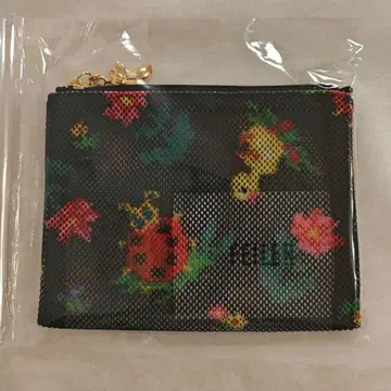 페이러 하이디 메쉬 파우치 블랙 미니