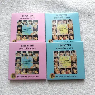 SEVENTEEN 산토리 오리지널 아크릴 코스터 2종 2개