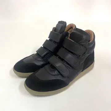 파이롯트 슈즈 저먼 복각 가죽 벨크로 24.5cm