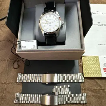 새상품급 HAMILTON 카키 필드 머프 38MM H70405710