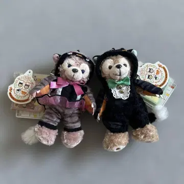 더피 & 셰리메이 봉제 인형 키링 2014년 할로윈