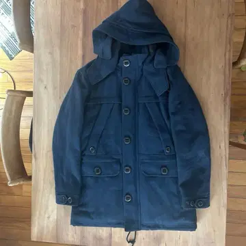 MORGAN 후드 부착 코트