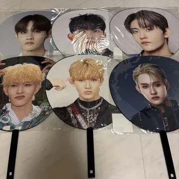 INI 타지마 쇼고 역대 부채 6장 세트