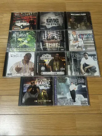 G-Rap 치카노 CD 11 컴필레이션 앨범 2장