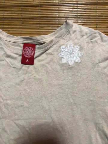 tokyo hemp connection 원 히트 T셔츠 사이즈 S 베이지