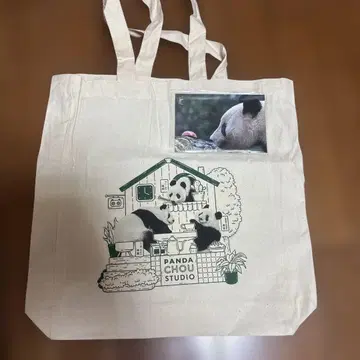 추석 팬더 페스티벌 토트백 엽서 세트 미사용 팬더