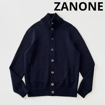 ZANONE 자노네 쿄토 울 스탠드 카라 니트 가디건