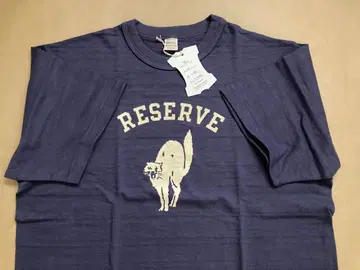 새상품 웨어하우스 4601 RESERVE 캣 네이비 T셔츠 XL