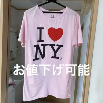 [ 당일 발송 ] I NY 핑크 T셔츠 MD 착용 사진 있음
