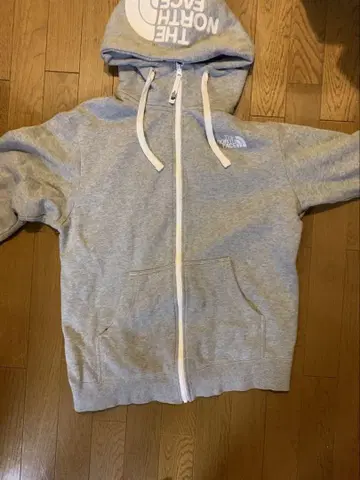 THE NORTH FACE 그레이 풀 집업 후드티 L 사이즈
