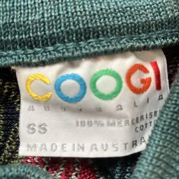 COOGI 컬러풀 스웨터 55사이즈