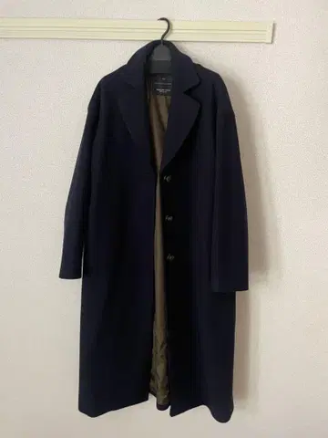 SLY 네이비 롱 코트