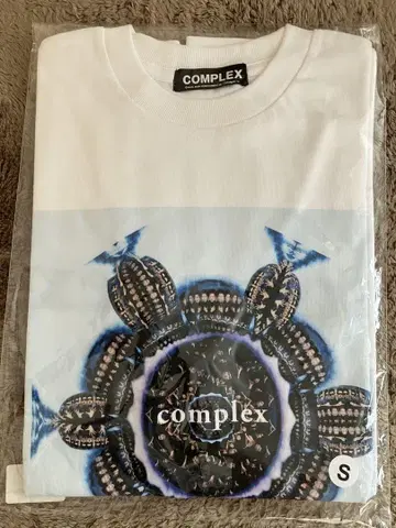 COMPLEX 그래픽 프린트 T셔츠 S
