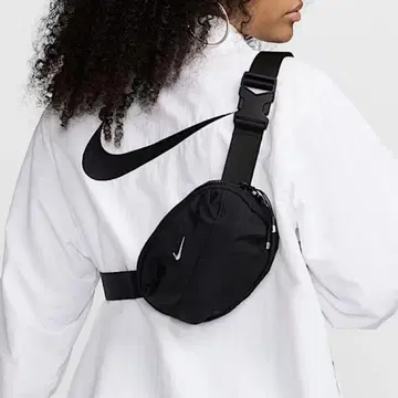 NIKE 아우라 크로스 바디백 Black