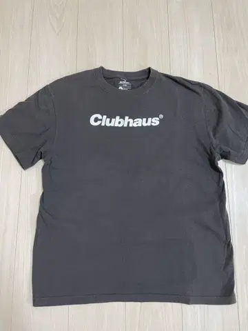 Clubhaus 다크 그레이 T셔츠 L 사이즈