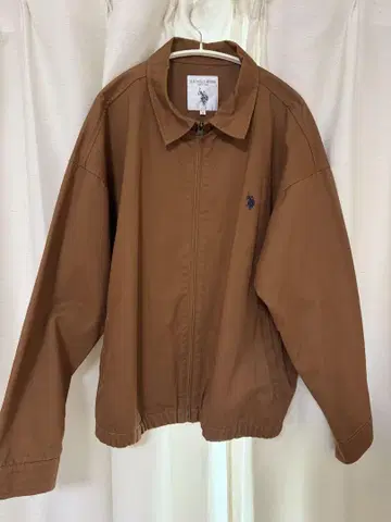 U.S. POLO ASSN. 브라운 자켓 M 사이즈
