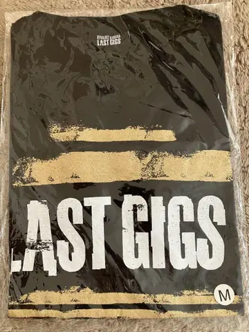 히무로 쿄스케 LAST GIGS 블랙 T셔츠 M 사이즈